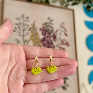 Little Snails in Frog Green