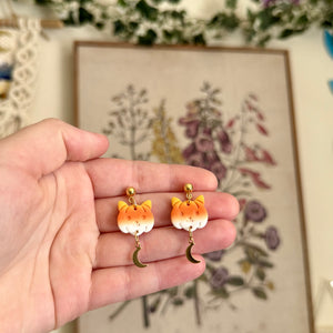 Pumpkin Kitty in Candy Corn
