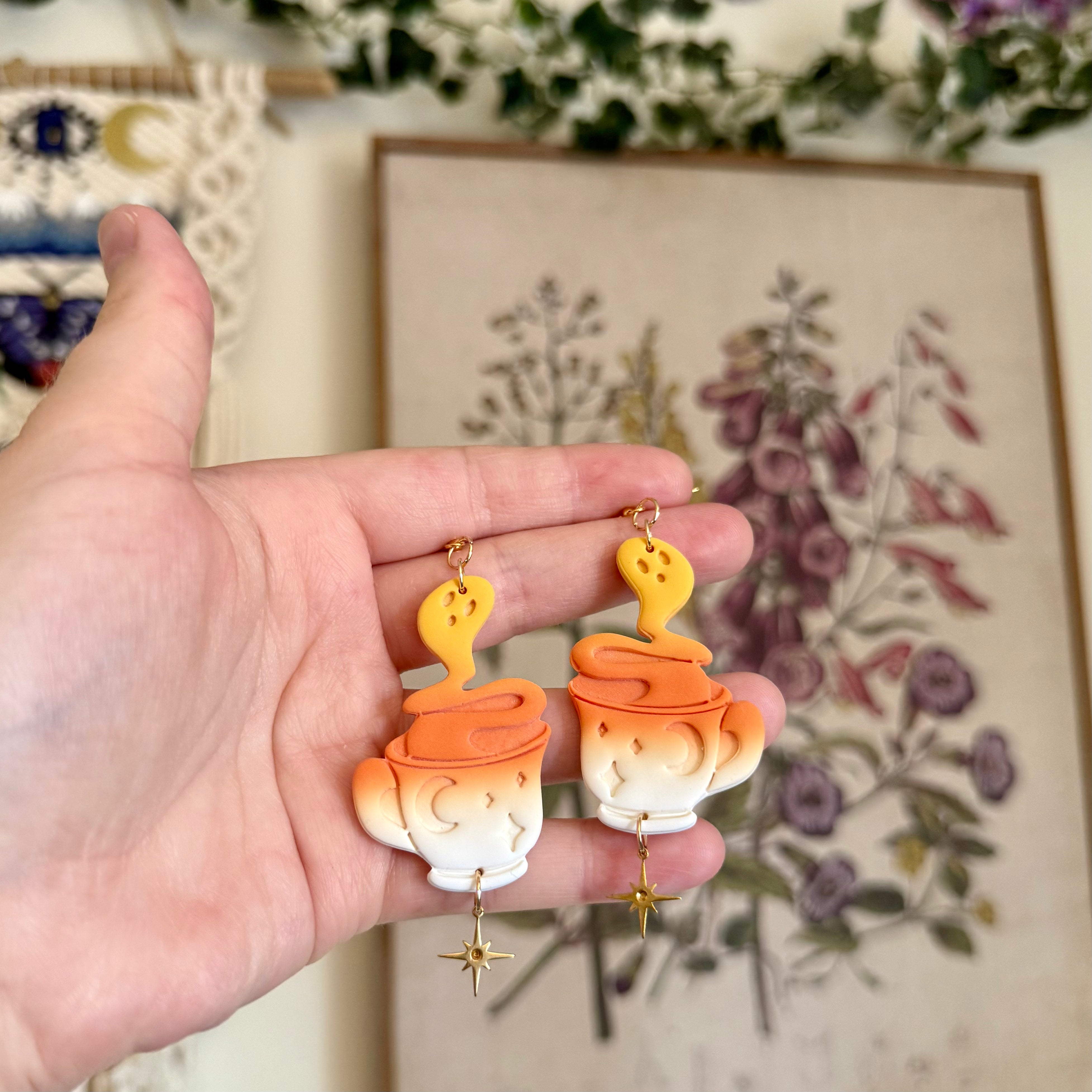 Ghostea in Candy Corn
