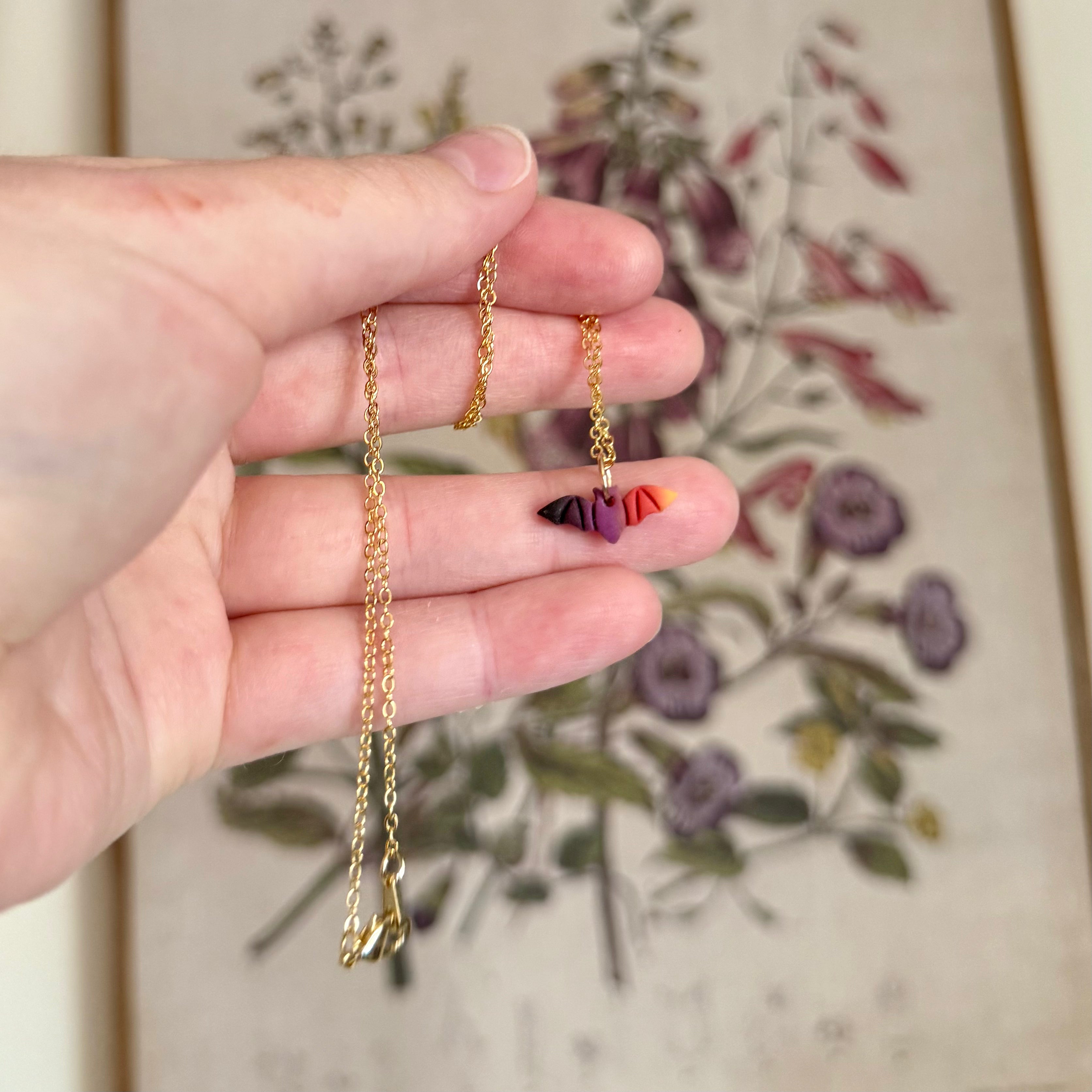 Mina Necklace in Samhain Dusk