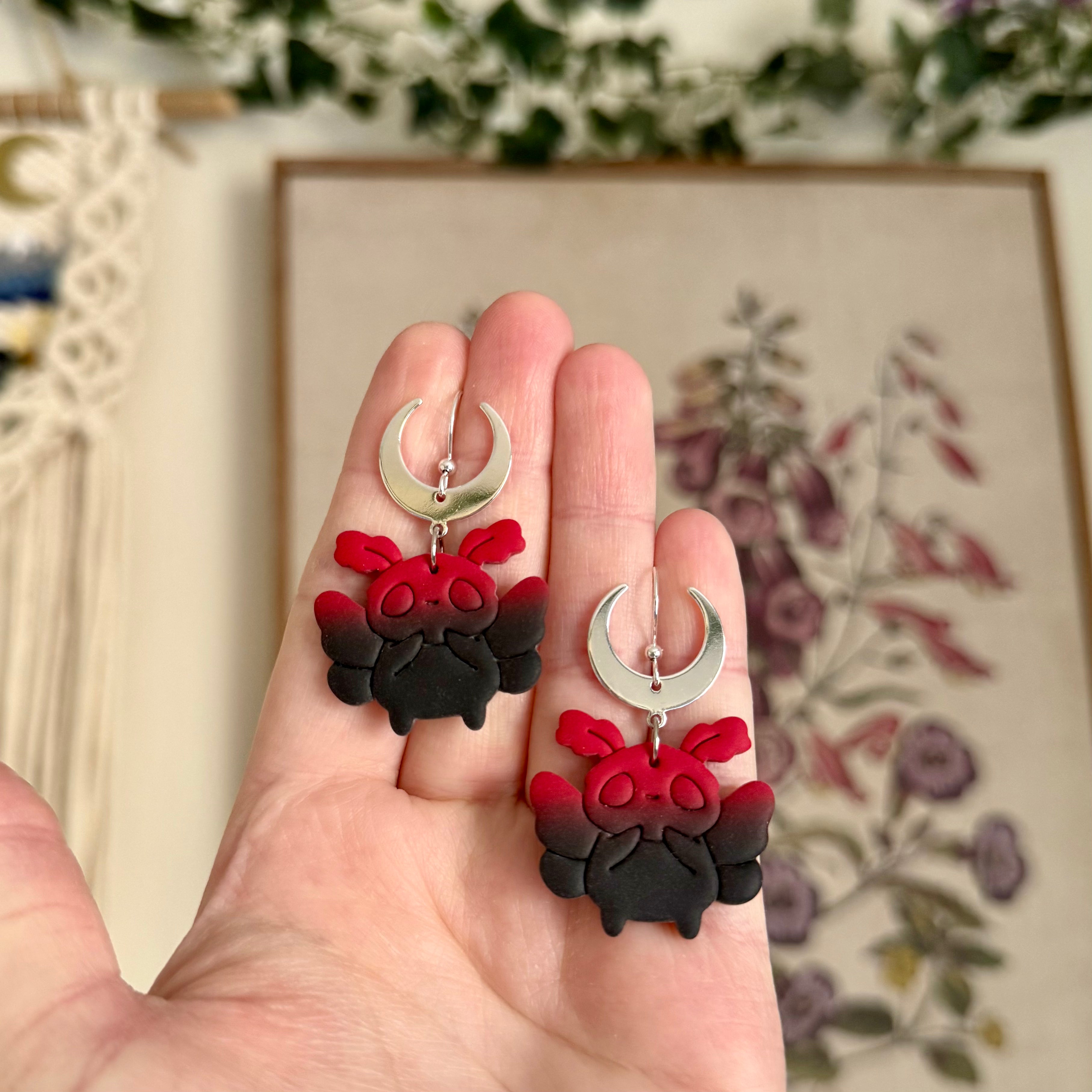 Mothman in Blood Moon