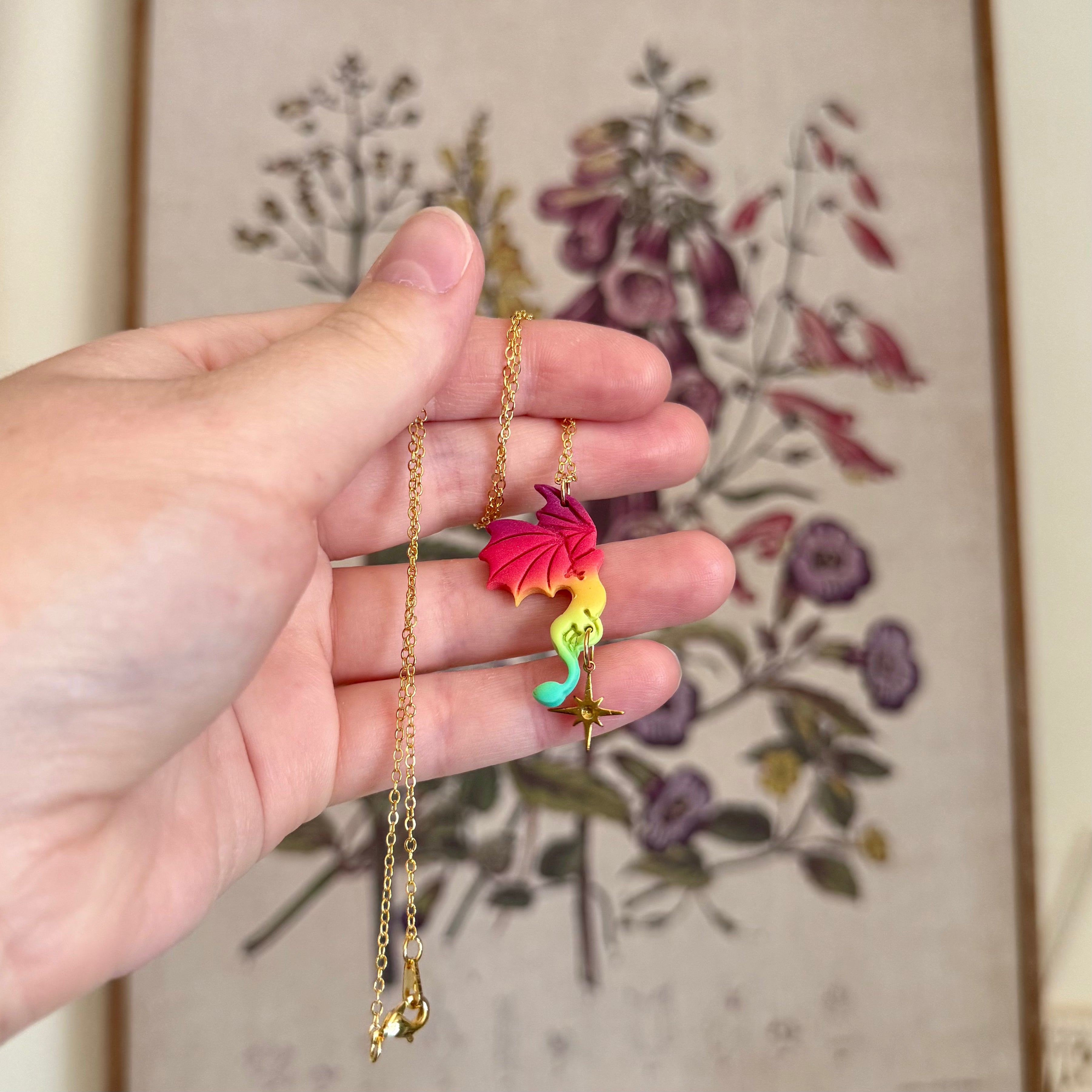 Andarna Necklace in Goode Karma Rainbow