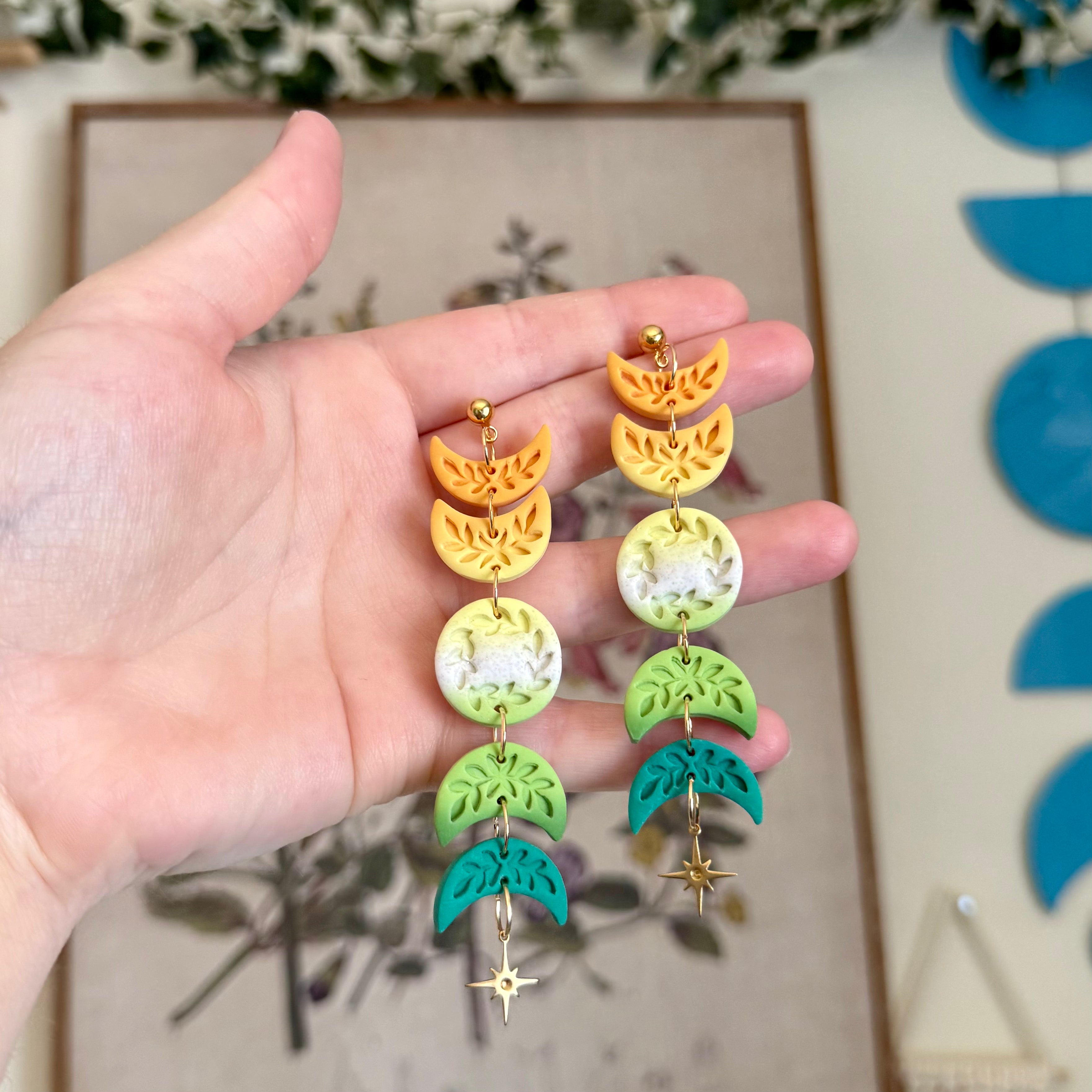 Franken-Earrings 393