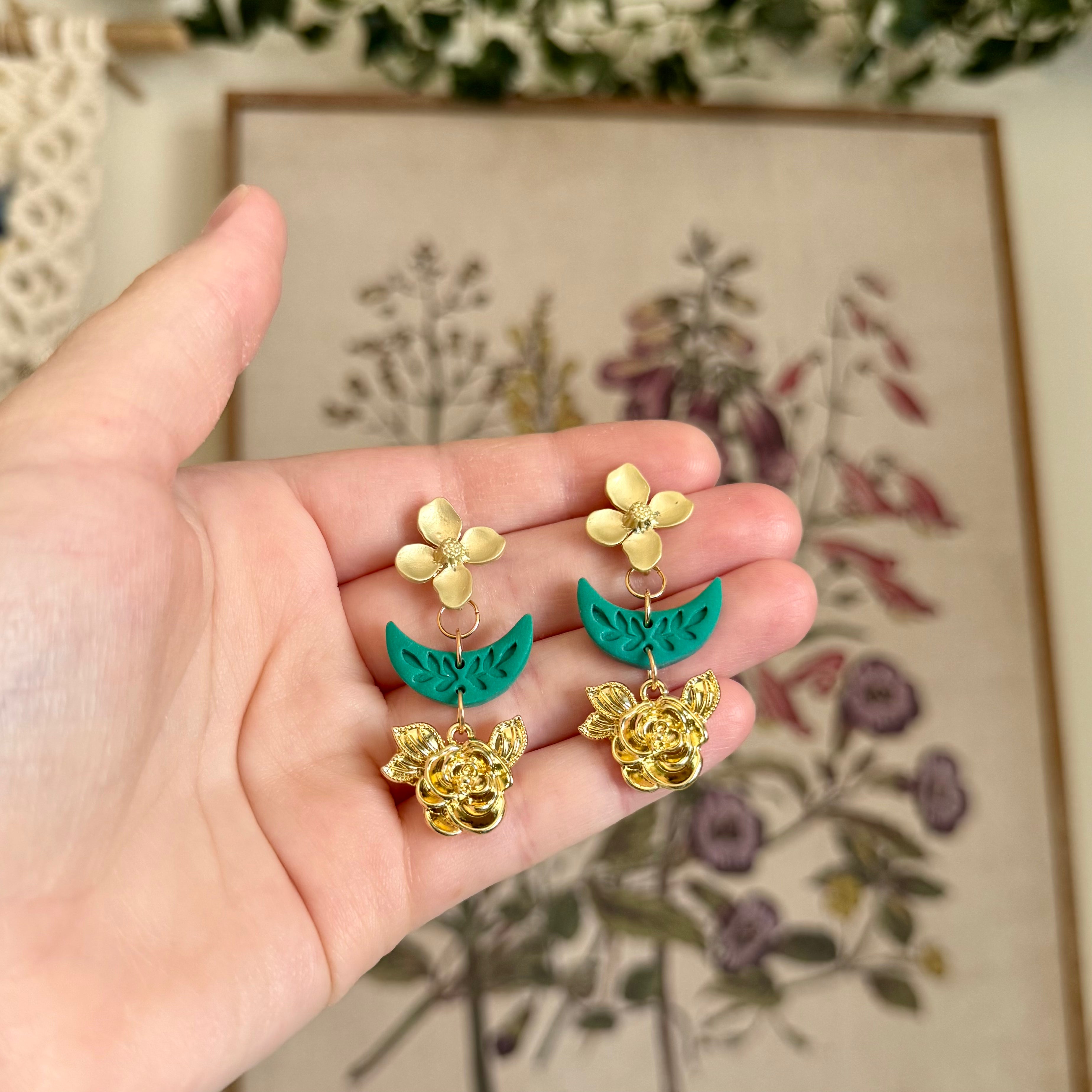 Franken-Earrings 432