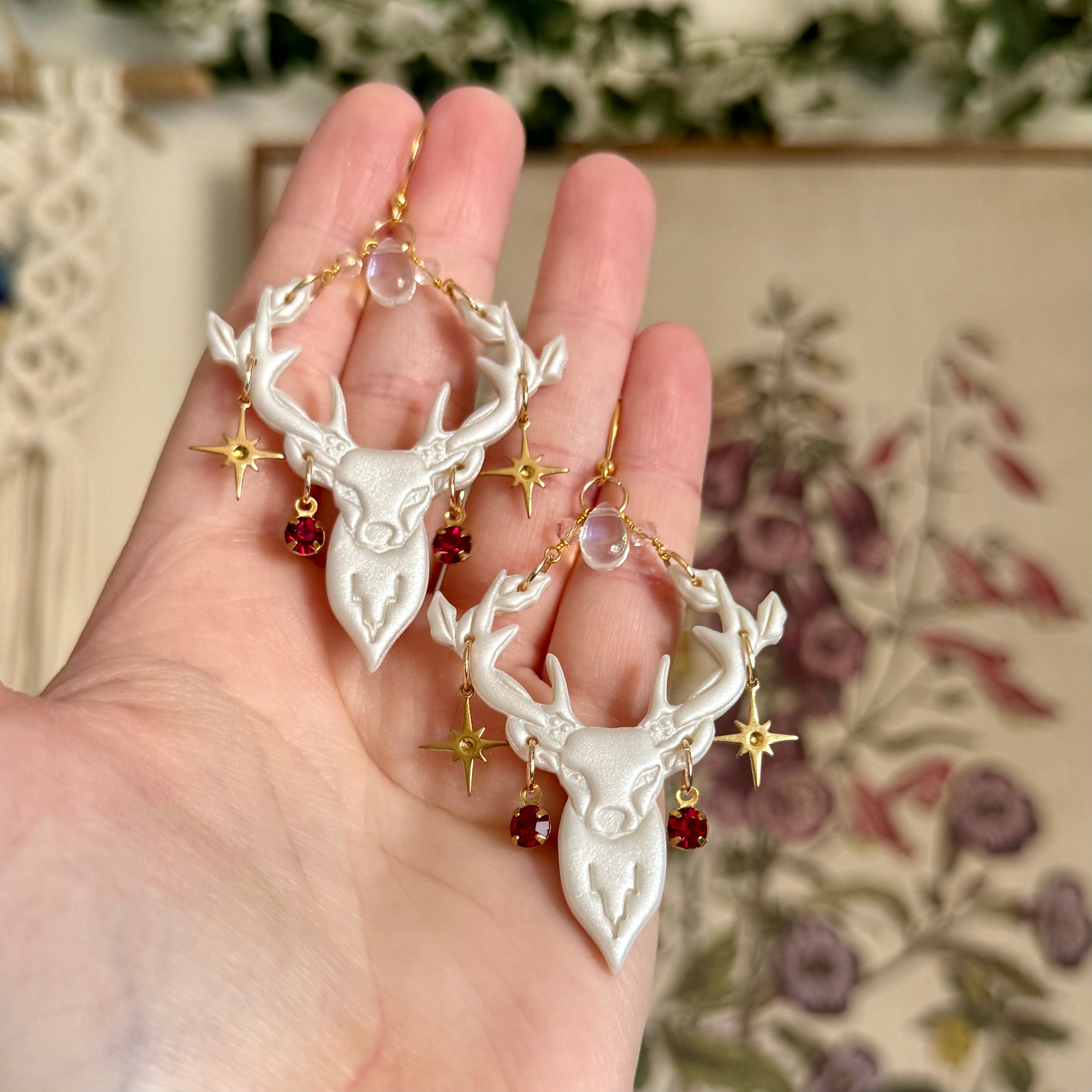 Doe in First Frost (Gold Cranberry)